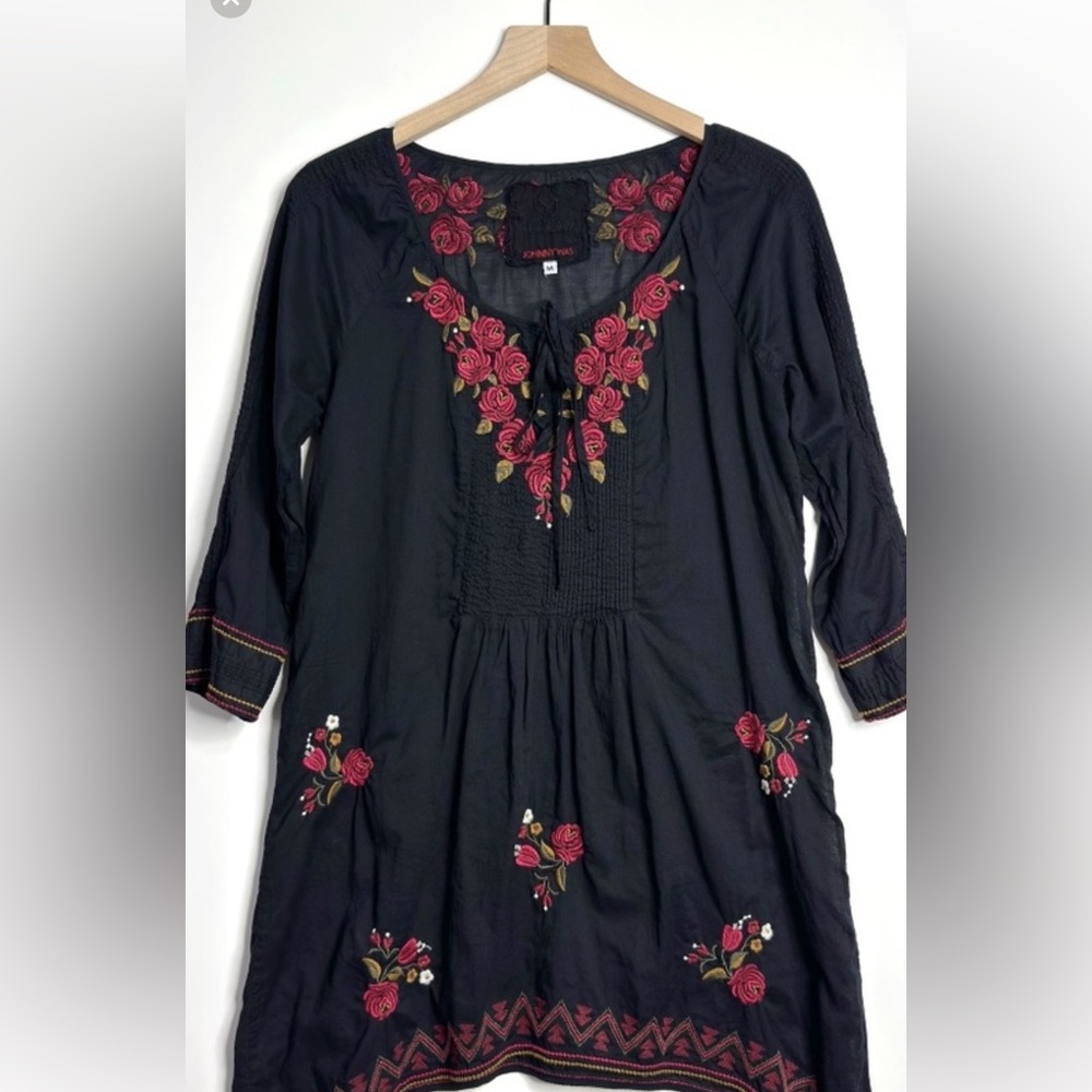 3J WORKSHOP Johnny Was Embroidered Tunic